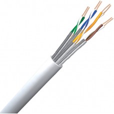 Καλώδιο Δεδομένων STP Cat6e 4 Ζευγών Γκρί Professional